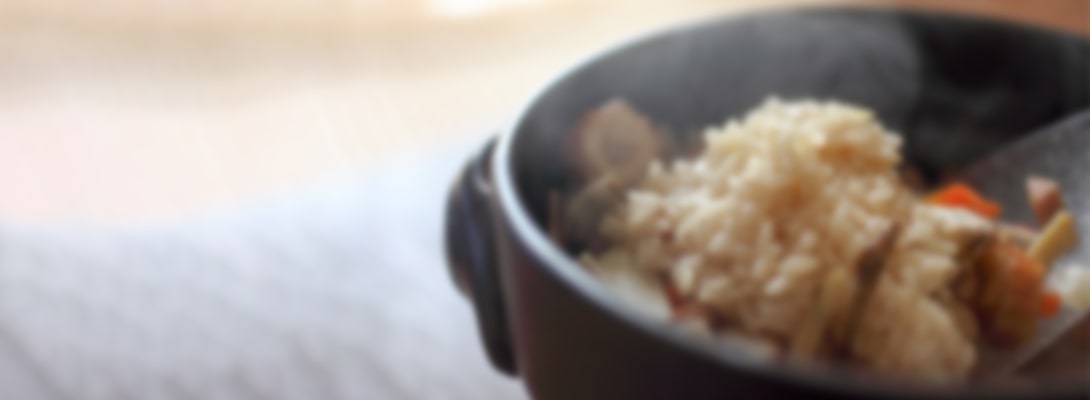 姫皮の炊き込みご飯